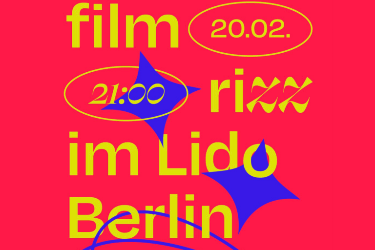 filmrizz – Sehsüchte Fundraiser Party am 20.02. um 21 Uhr im Lido Berlin